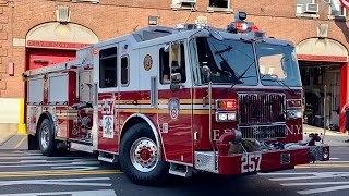 ⭐️ FIRST VIDEO ⭐️ BRAND NEW FDNY Engine 257 RESPONDING 2020 Seagrave