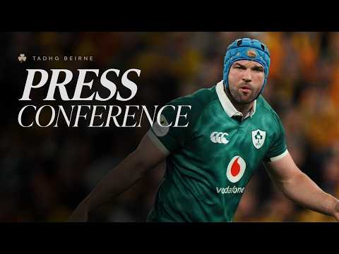 🎙️ Media Conference: Tadhg Beirne On Captaining Ireland For The First Time