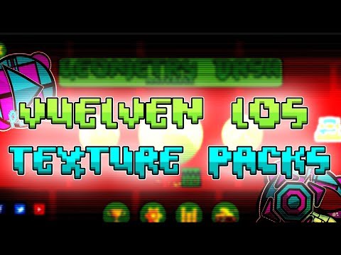 VUELVEN LOS TEXTURE PACKS! GEOMETRY DASH TEXTURE PACKS  @Deam147GD