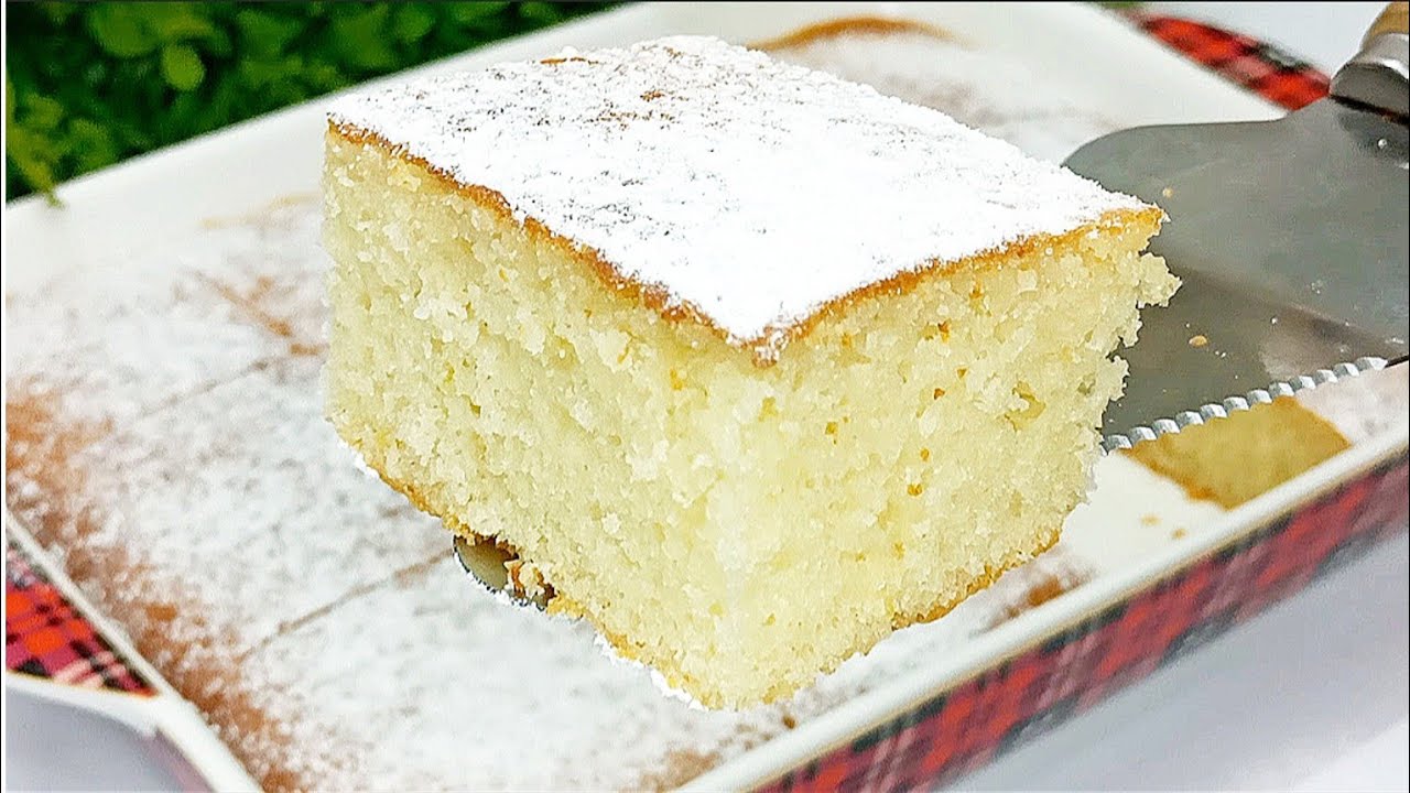 الكيكة اليوميه❗فى ١٠ دقايق بدون خلاط❗كيك شاي بنكهة الليمون❗كيك هش وخفيف جدا ناجح من أول مره