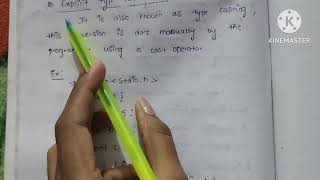 Mention various type conversion techniques in telugu || C programming language 