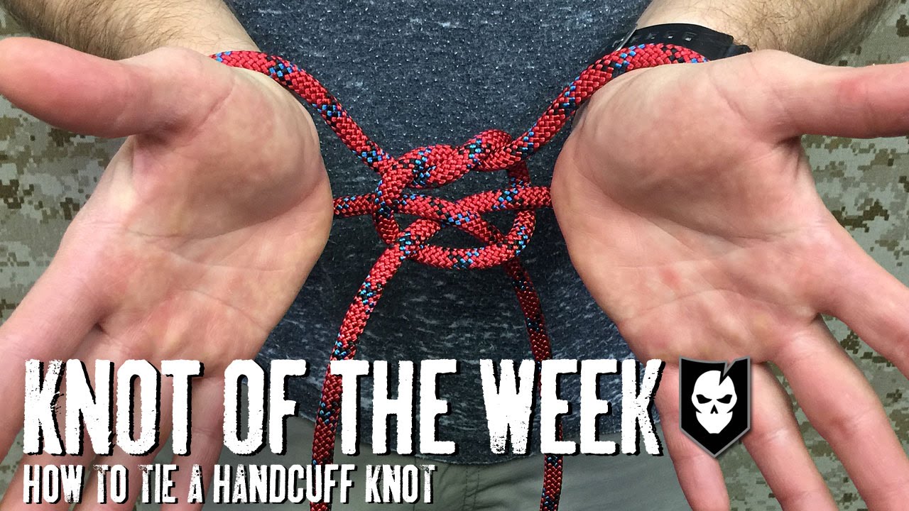 How To Tie A Handcuff Knot Its Knot Of The Week Hd Youtube