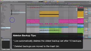 Ableton Live Backup - Recover deleted Ableton project files