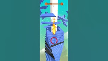 One Mistake = Game Over! 😂 | Stack Ball Challenge #viral #funny #stackball #shorts #mobilegame