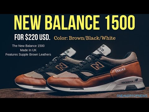 new balance 1500 brown leather