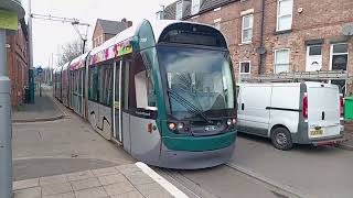 NET Trams around Nottingham 9/3/2024