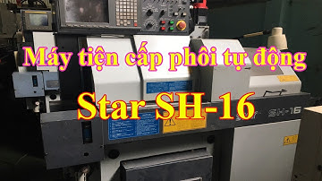 CNC Swiss Lathe Star SH - 16 (Máy tiện cấp phôi tự động)