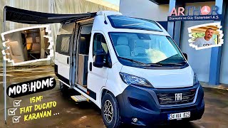 MOBİHOME KARAVAN' DAN HARİKA BİR FIAT DUCATO KARAVAN | TÜM DETAYLAR VİDEODA.