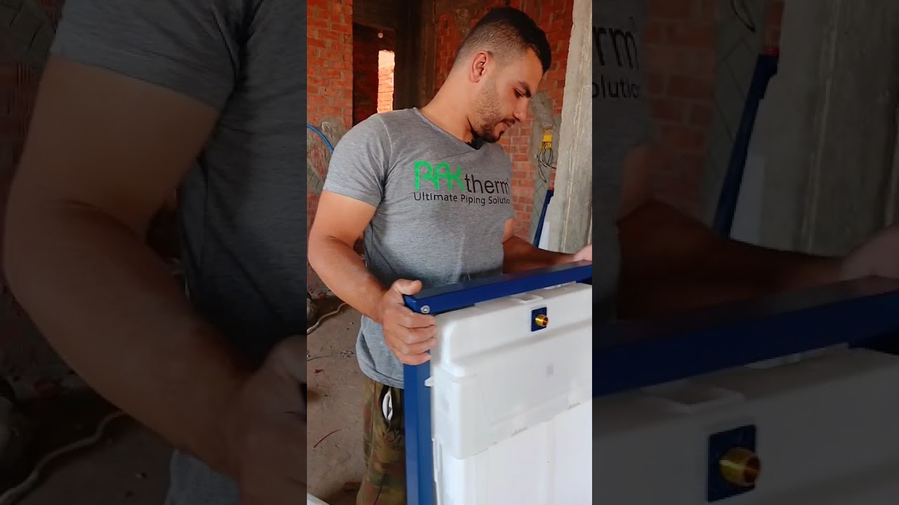 تركيب الفلاش التانك من الألف للياء /تركيب شاسيه القاعدة المعلقة الجروهى#سباكه