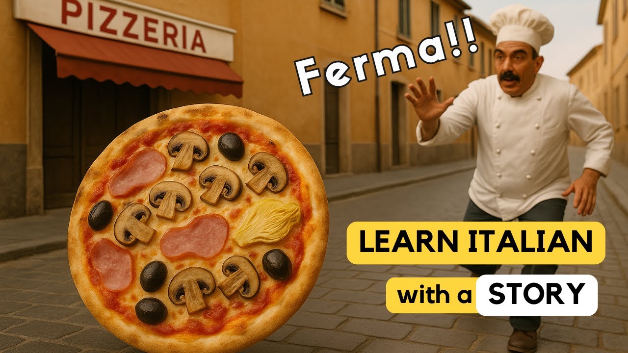 Il pizzaiolo 🍕| Italian Story for Intermediate  [72]