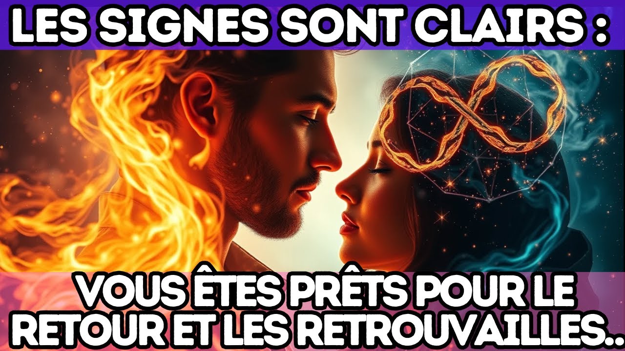 🔥 ⚠️ Les signes sont clairs : vous êtes prêts pour le retour et les retrouvailles… Flammes Jumelles