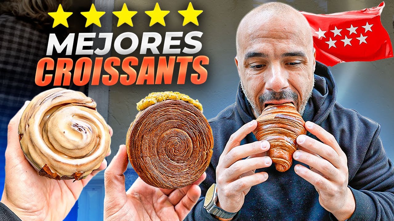 LOS MEJORES CROISSANTS DE MADRID * HE ENCONTRADO EL MEJOR CROISSANT DE MANTEQUILLA*