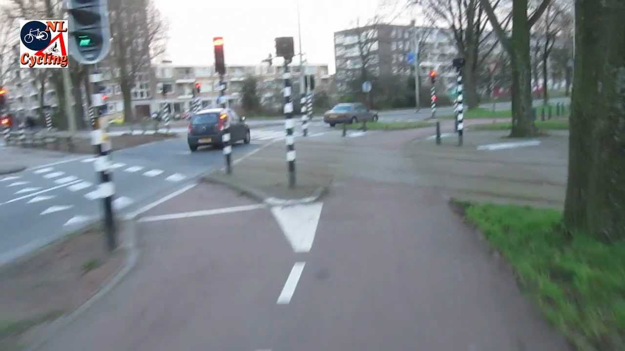infrastructure as a service Cycling through Erasmusplein The Hague, Netherlands