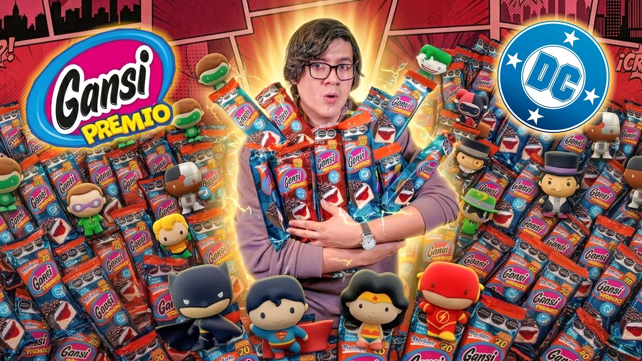 Abrí más Gansipremios para Completar la Colección de figuras de DC Cómics 🦸‍♂️ | El Tio pixel