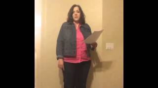 COM100 Speech about my grandmother