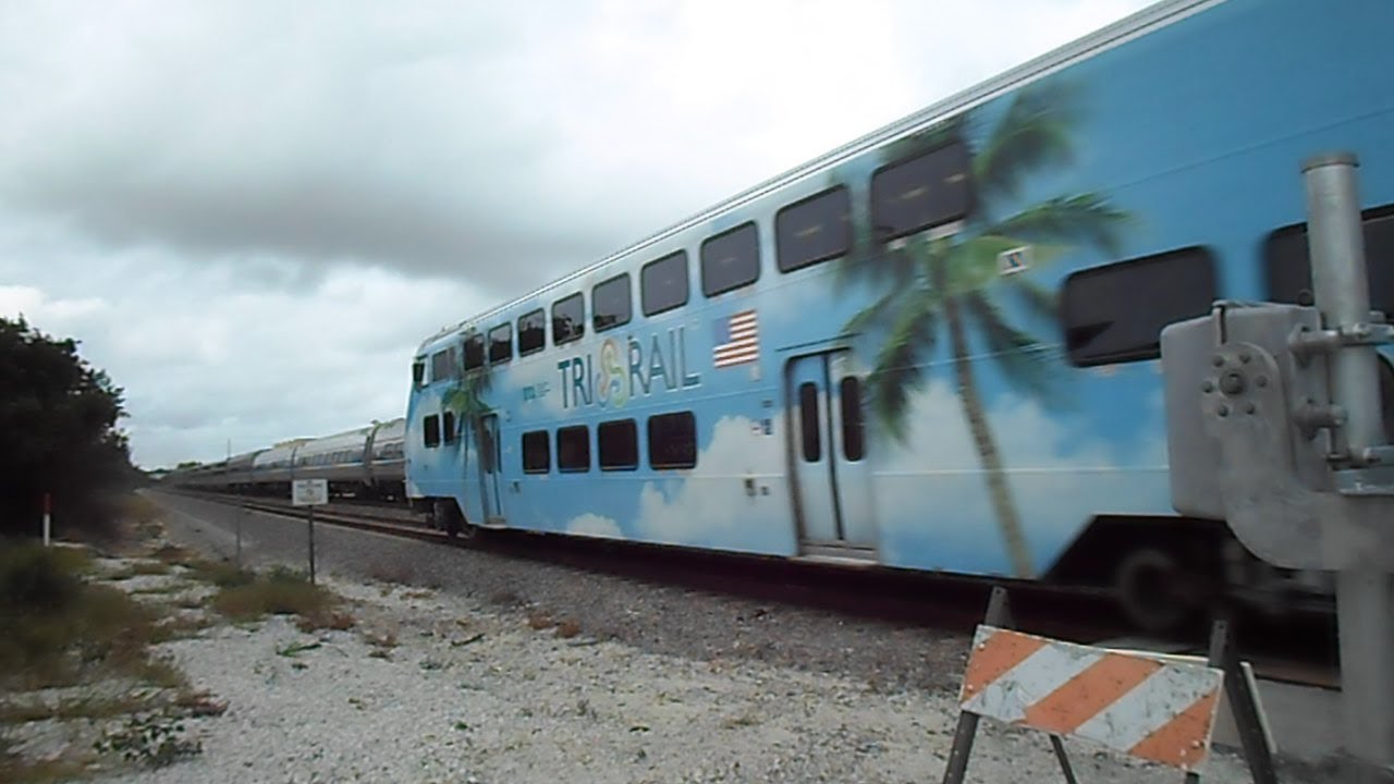 Tri Rail & Amtrak Train 92 The Silver Star - YouTube