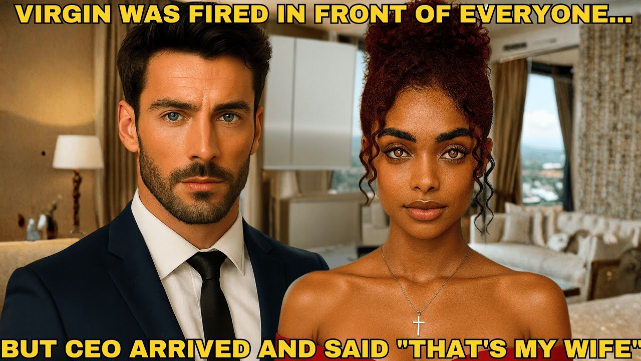 VIRGIN WAS FIRED IN FRONT OF EVERYONE - BUT THE ARROGANT CEO ARRIVED AND SAID 