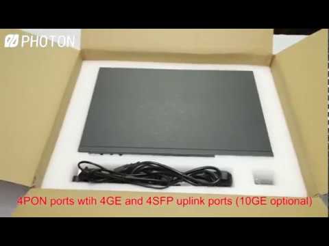 EPON OLT 4ports shows