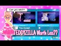 TEDDYZILLA Worth LESS than DEAR DOLLIE HEELS??? The REAL Worth of OVERPRICED items in Royale High!