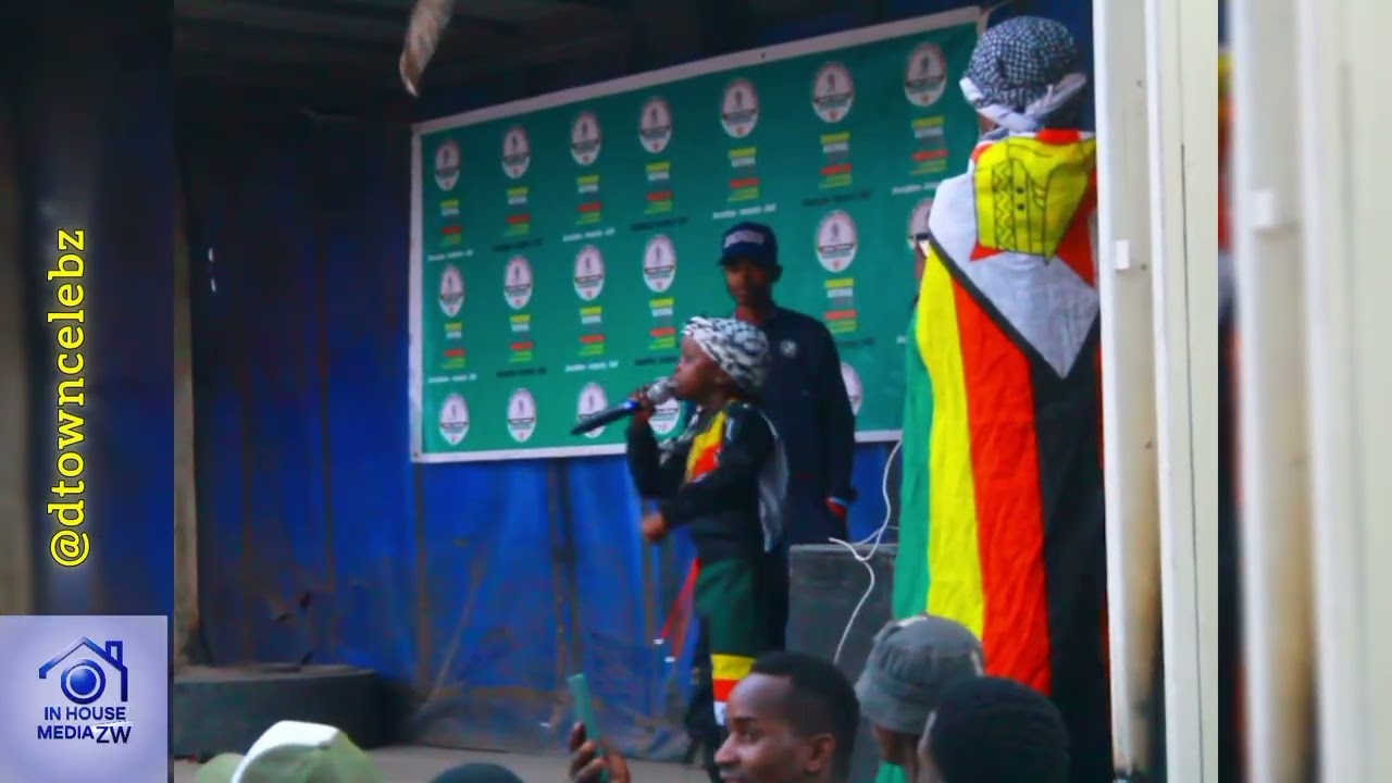 Ngwere Diki live at Zim Sports for ED  Domboshava (In House Media ZW)