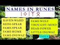 Old Saxon Personal Names Part 6 Hôsuuîð Ingizo Old Saxon Personal Names Part 6 Hôsuuîð Ingizo