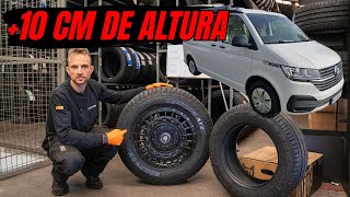 Es Facil Poner Llantas Y Neumaticos Off Road O 4X4 A Furgonetas O Camperizadas?
