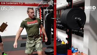 Masters Throwdown 2018 qualifier WOD 2