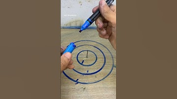 How to draw an even circle easily