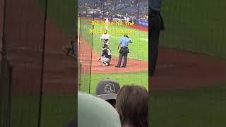 first base hit the Michael Jackson  #shorts #youtube #ytshorts #baseball #mlb #music #trending￼