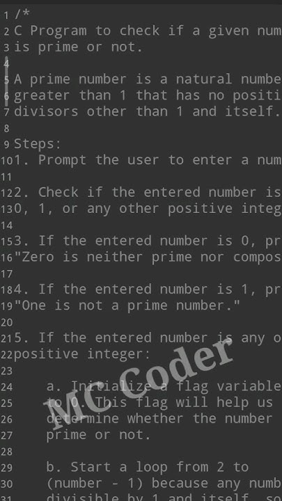 How to check given number is prime or not | C Program to check given ...