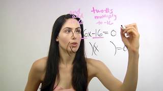 How to Solve Quadratic Equations by Factoring (NancyPi)