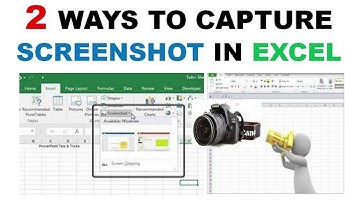 How to Take Screenshots in Microsoft MS Excel data | Excel Tutorial |