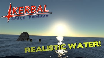 REALISTIC WATER! - Kerbal Space Program (Scatterer Mod Review)