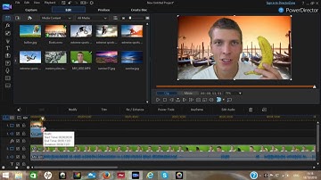 How to use green screen in Cyberlink PowerDirector 13 / 14 / (Chroma Key)