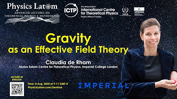 Gravity as an Effective Field Theory - Claudia de Rham