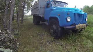 Возим дрова на ГАЗ-53