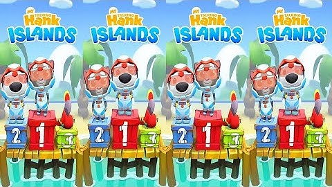 My Talking Hank: Islands - New New Outfit Hank Gameplay (Android, iOS Game) #tomhappy 