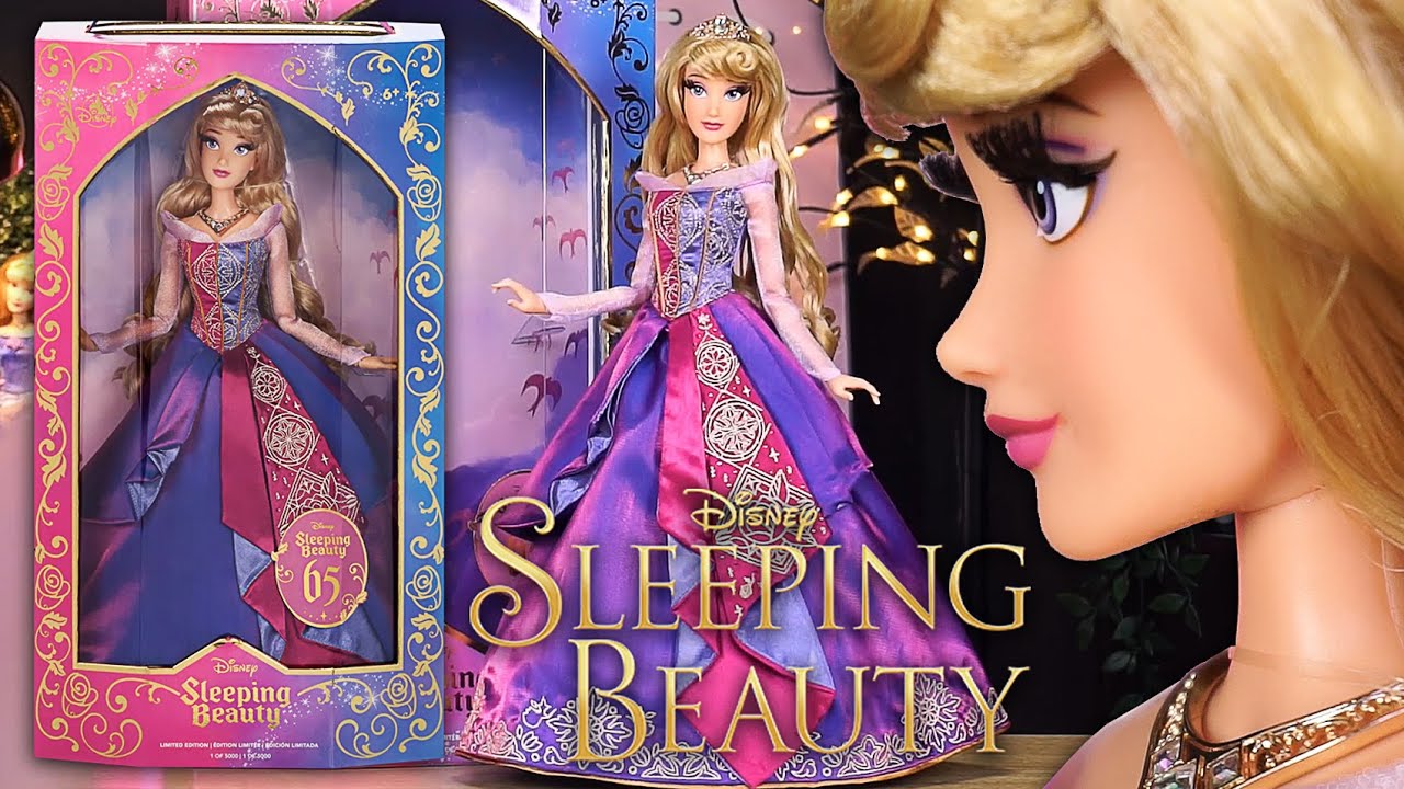 Sleeping Beauty - AURORA 65th Anniversary - 160€ Disney Limited Edition Doll! Super Detailed Review!