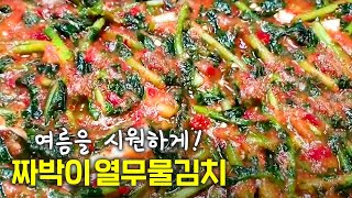 열무물김치에 '이것'만 넣으면 최고의 맛입니다