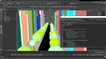 Random Infinite Runner Generator Maya Python Tool