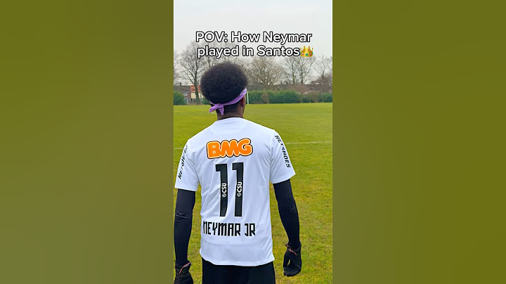 POV: How Neymar played in Santos… #football #footballshorts