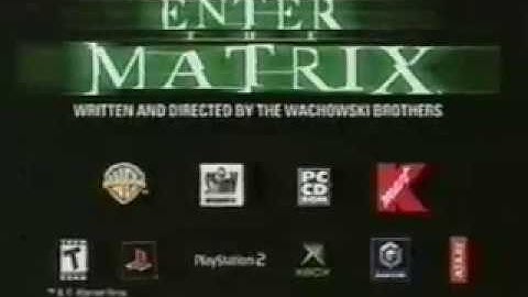 Enter The Matrix Commercial (2003, USA)