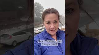 Weather Cam on New Years Eve! #flagstaffarizona #flagstaffaz #shorts