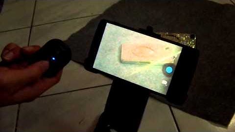 Bluetooth Wireless self-timer for Google Nexus 5 demo