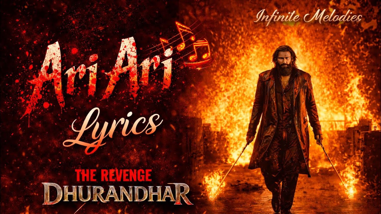 Ari Ari Song Lyrics | Dhurandhar 2 The Revenge Trailer song | Bombay ...