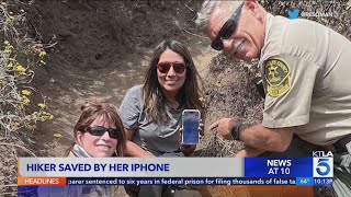 Injured hiker rescued using smartphone technology