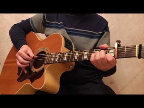 Один взгляд назад Ветерок К Никольский и гр Воскресение на гитаре Фингерстай кавер