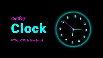 🕒 Build a Realistic Analog Clock with HTML, CSS & JavaScript | MZCode01  #CSS #javascript #coding