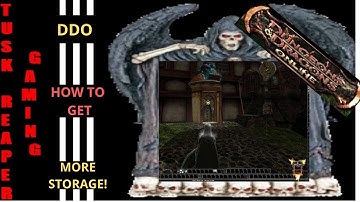 DDO Bags and The Key to More Storage