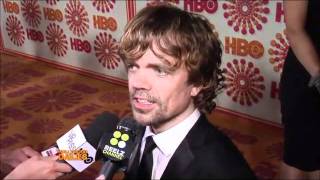 Peter Dinklage/Jason Momoa - 2011 Emmy's - Interviews